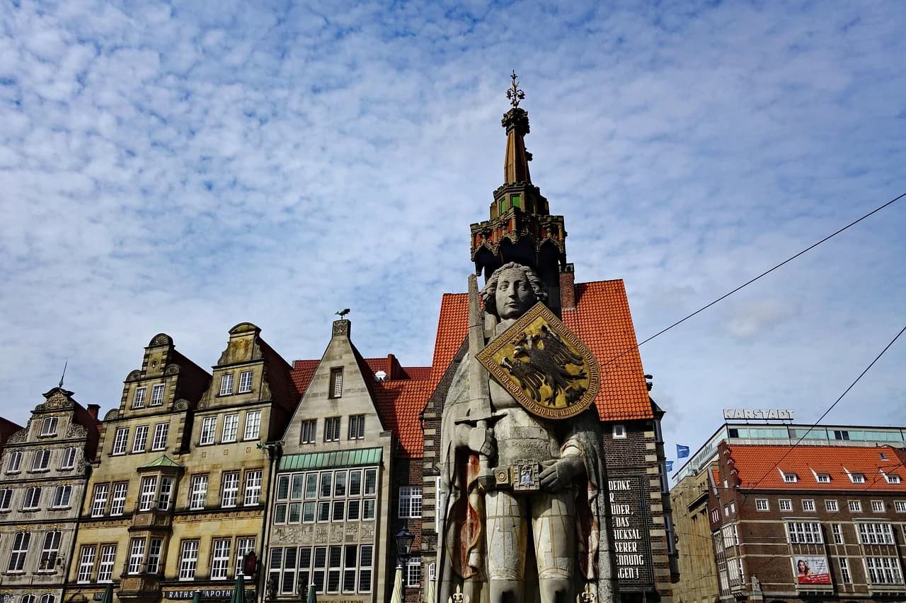 Bremen – Rathaus und Roland